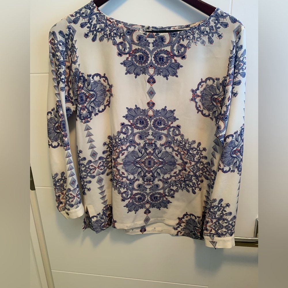 Club Monaco silk blouse